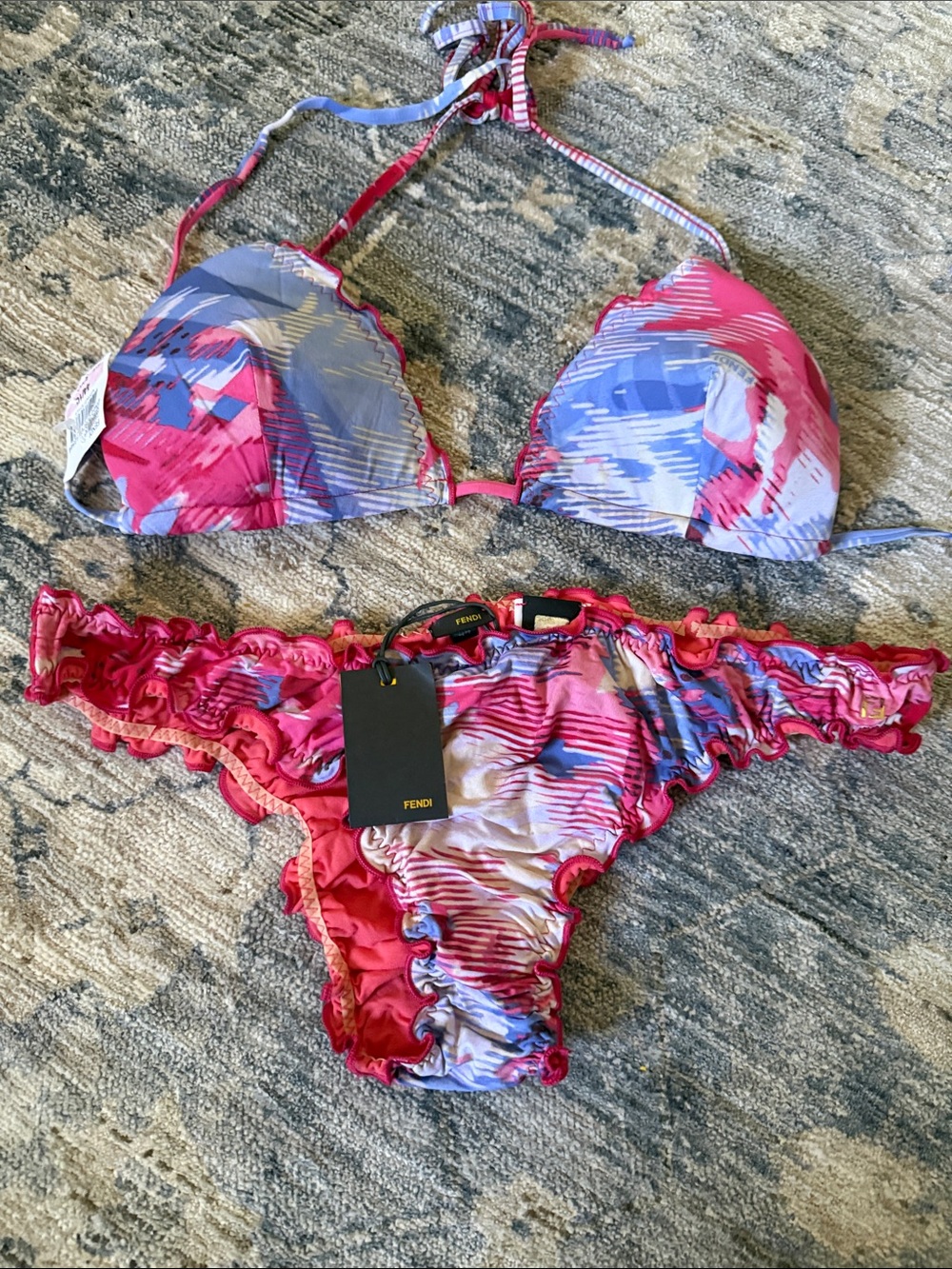 Fendi bikini (bottoms damaged) sz 44